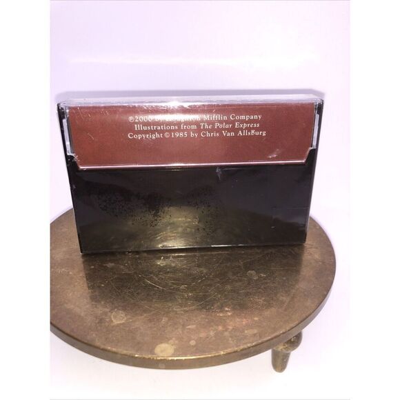 The Polar Express Cassette Tape Chris Van Allsburg Read by Liam Neeson Sealed - Picture 2 of 9